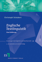 Englische Textlinguistik - Cover