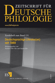 Deutschsprachige Literatur(en) seit 1989 - Cover