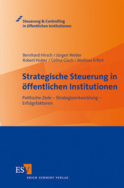 Strategische Steuerung in öffentlichen Institutionen - Cover