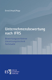 Unternehmensbewertung nach IFRS - Cover