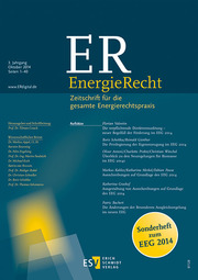 ER EnergieRecht - Sonderheft 1.14