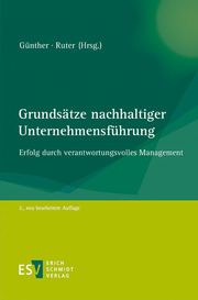 Grundsätze nachhaltiger Unternehmensführung - Cover