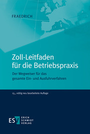 Zoll-Leitfaden für die Betriebspraxis - Cover
