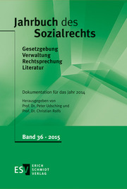 Jahrbuch des SozialrechtsDokumentation für das Jahr 2014 - Cover