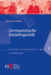 Germanistische Soziolinguistik - Cover