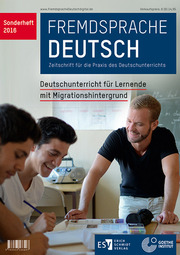 Fremdsprache Deutsch - - Sonderheft 2016: Deutschunterricht für Lernende mit Migrationshintergrund - Cover