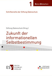 Zukunft der informationellen Selbstbestimmung - Cover