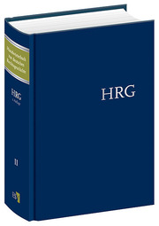 Handwörterbuch zur deutschen Rechtsgeschichte (HRG) - gebundene Ausgabe - Band II: Geistliche Gerichtsbarkeit-Konfiskation