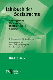 Jahrbuch des SozialrechtsDokumentation für das Jahr 2015