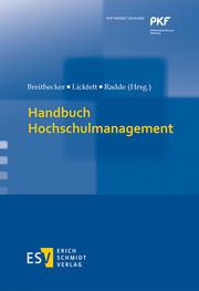 Handbuch Hochschulmanagement - Cover