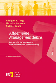 Allgemeine Managementlehre - Cover