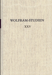 Wolfram-Studien XXV - Cover