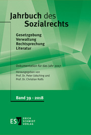 Jahrbuch des SozialrechtsDokumentation für das Jahr 2017 - Cover