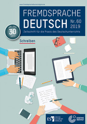 Fremdsprache Deutsch Heft 60 (2019): Schreiben