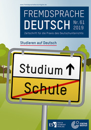 Fremdsprache Deutsch - - Heft 61 (2019): Studieren auf Deutsch