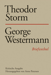 Theodor Storm - George Westermann - Cover