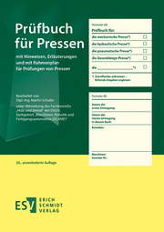 Prüfbuch für Pressen - Cover