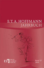 E.T.A. Hoffmann-Jahrbuch 2019 - Cover