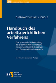 Handbuch des arbeitsgerichtlichen Verfahrens - Cover