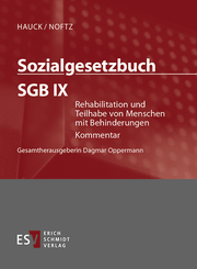 Sozialgesetzbuch (SGB) IX: Rehabilitation und Teilhabe von Menschen mit Behinderungen - Einzelbezug - Cover