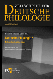 Deutsche Philologie? - Cover