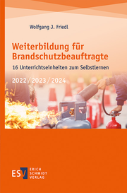 Weiterbildung für Brandschutzbeauftragte 2022/2023/2024