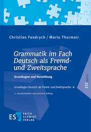 Grammatik im Fach Deutsch als Fremd- und Zweitsprache - Cover