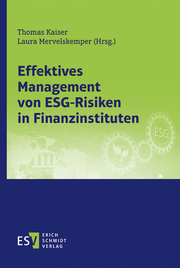 Effektives Management von ESG-Risiken in Finanzinstituten - Cover