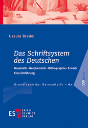 Das Schriftsystem des Deutschen - Cover