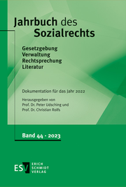 Jahrbuch des Sozialrechts - Dokumentation für das Jahr 2022