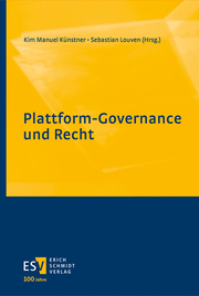Plattform-Governance und Recht - Cover