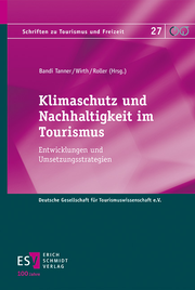 Klimaschutz und Nachhaltigkeit im Tourismus - Cover