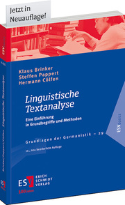 Linguistische Textanalyse - Cover
