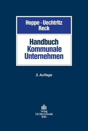 Handbuch Kommunale Unternehmen - Cover