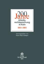 200 Jahre Arbeitsrechtsprechung in Köln