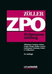 ZPO: Zivilprozessordnung - Cover