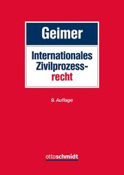 Internationales Zivilprozessrecht - Cover