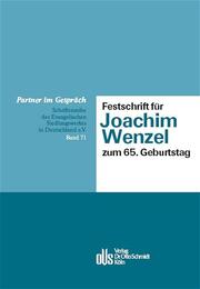 Festschrift für Joachim Wenzel