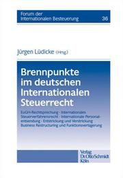 Brennpunkte im deutschen Internationalen Steuerrecht - Cover