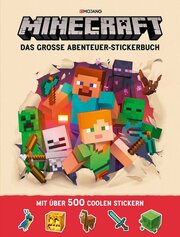 Minecraft: Das große Abenteuer-Stickerbuch