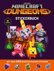 Minecraft Dungeons Stickerbuch - Cover