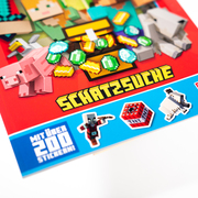 Minecraft Stickerbuch Schatzsuche - Abbildung 2