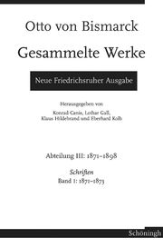 Otto von Bismarck - Gesammelte Werke. Neue Friedrichsruher Ausgabe - Cover