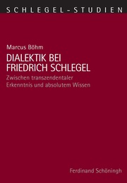 Dialektik bei Friedrich Schlegel - Cover