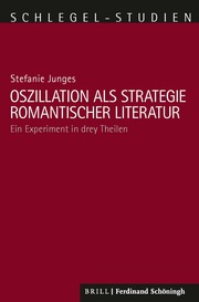 Oszillation als Strategie romantischer Literatur - Cover