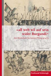 'all welt wil auf sein wider Burgundi' - Cover