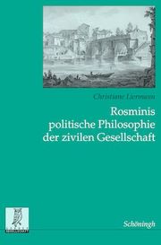 Rosminis politische Philosophie der zivilen Gesellschaft - Cover