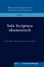 Sola Scriptura ökumenisch - Cover