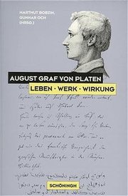 August Graf von Platen - Cover
