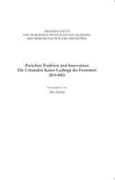 Zwischen Tradition und Innovation: Die Urkunden Kaiser Ludwigs des Frommen (814-840) - Cover